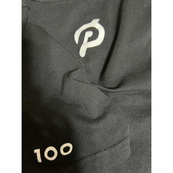 Peloton Century 100 Black Short Sleeve Logo T-Shirt, Size XL - Picture 4 of 5